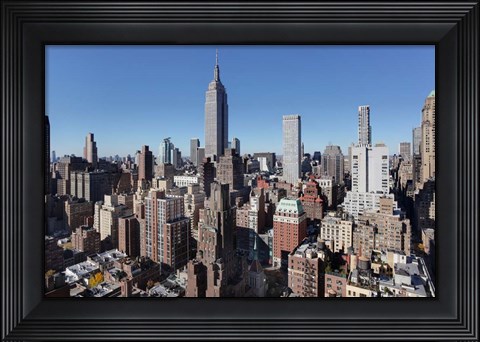 Framed West View Day Print