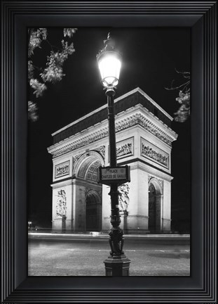 Framed Arch 1 BW Print