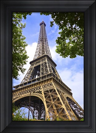 Framed Eiffel Tower 2 Print