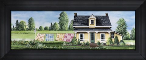 Framed Spring is in the Air Print