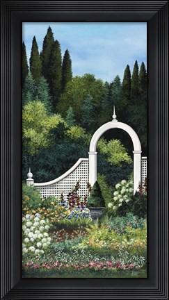 Framed Secret Garden Print