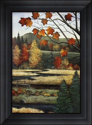 Framed Autumn Marsh Print