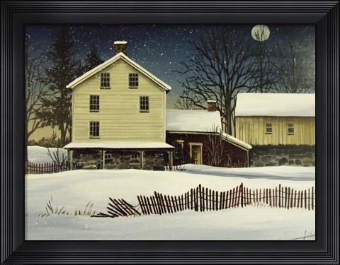 Framed Winter is Here Print