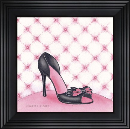 Framed Pretty and Pink Print