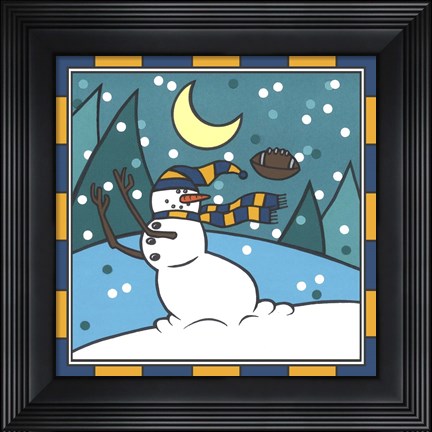Framed Coalman Football 1 Print