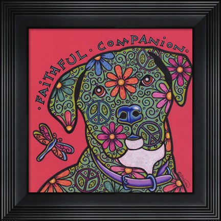 Framed Cane Corso (Italian Mastiff) Print