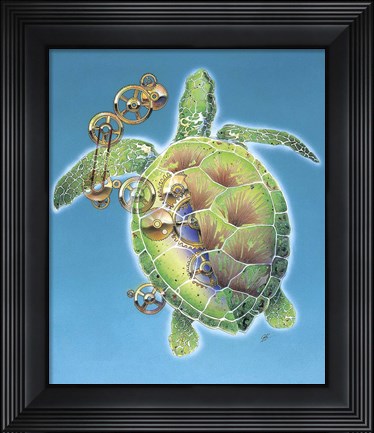 Framed Race Against Time Print