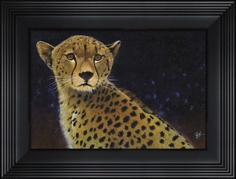 Framed Cheetah Print