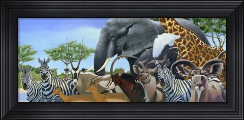 Framed Gathering Print