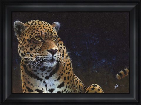 Framed Jaguar Print