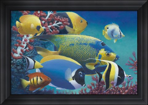 Framed Queen Angel Print