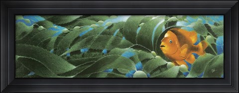 Framed Emerald Forest Print