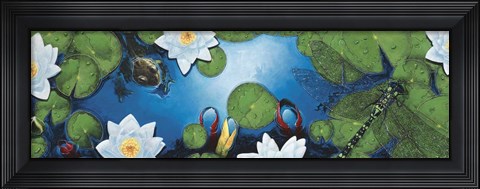Framed Pond Print