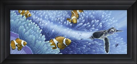 Framed Journey Begins Print