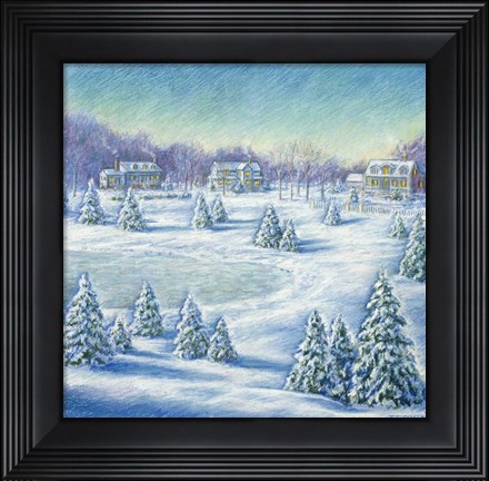 Framed Winter&#39;s Day Print