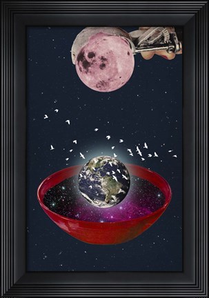 Framed Creation of the Universe Print