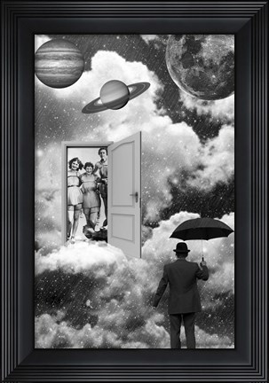 Framed Heaven&#39;s Door Print