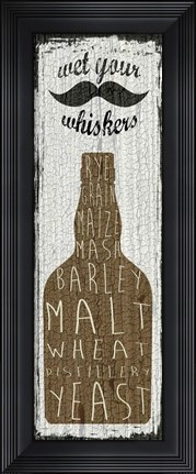 Framed Liquor Sign IV Print