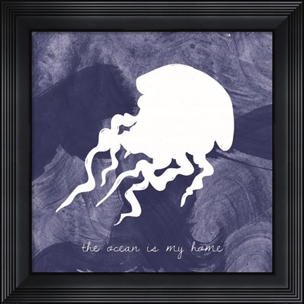 Framed Squid Print