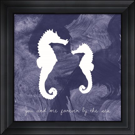 Framed Seahorse Print