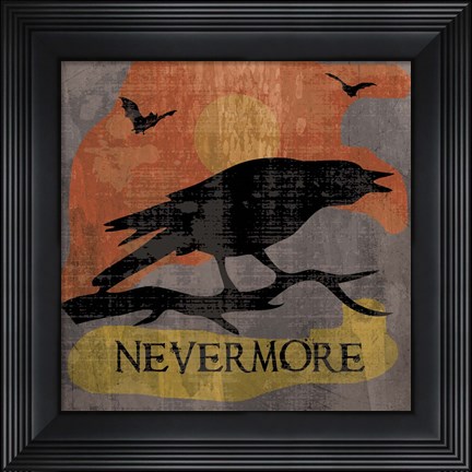 Framed Raven Print