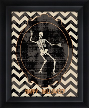 Framed Skeleton Print