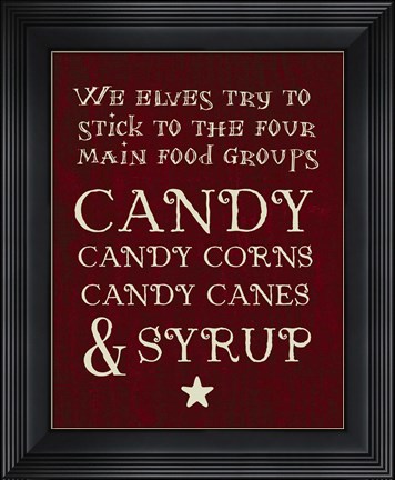 Framed Candy Print