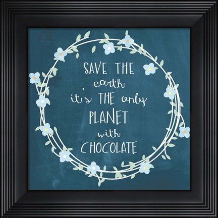 Framed Choclate Print
