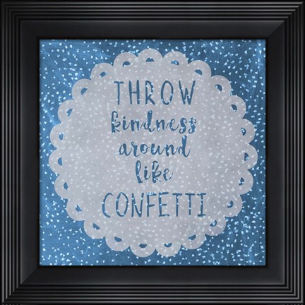 Framed Confetti Print
