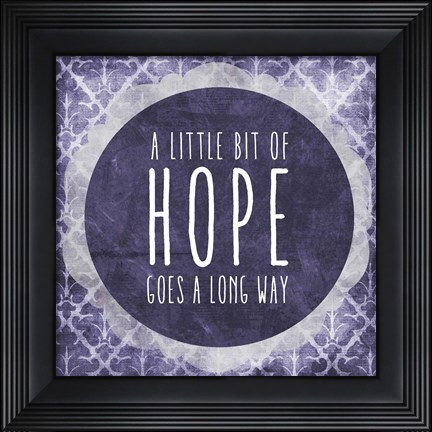 Framed Hope Print