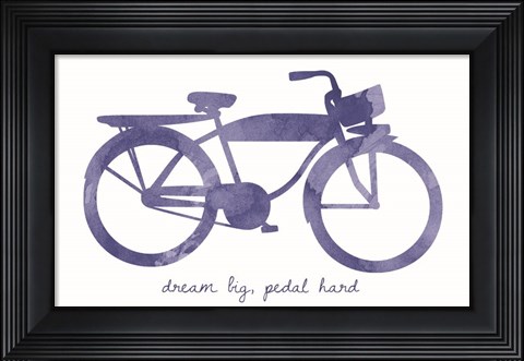 Framed Bike 2 Print