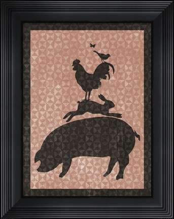 Framed Farm 2 Print