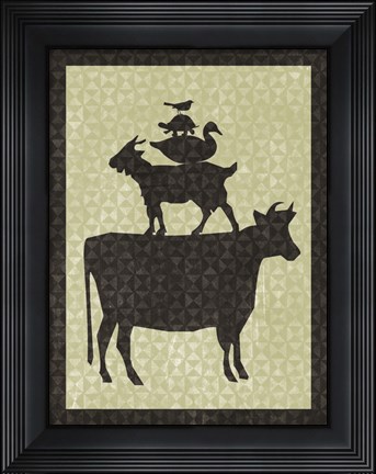 Framed Farm 3 Print