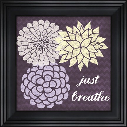 Framed Flowers 1 Print