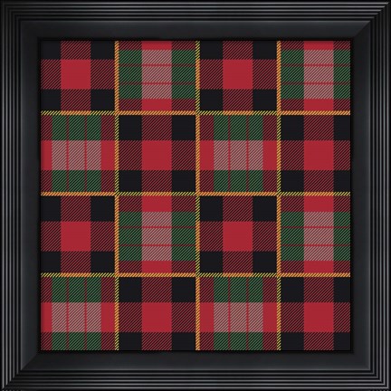 Framed Tartan 2 Print
