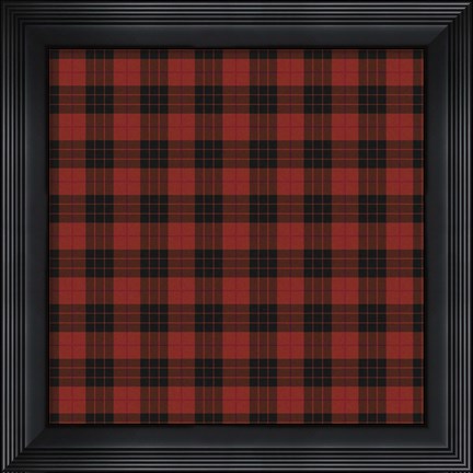 Framed Tartan 3 Print