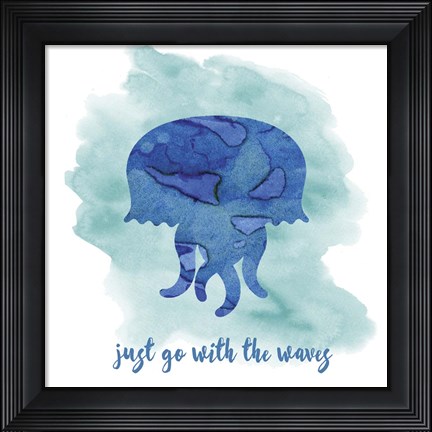 Framed Jellyfish Print