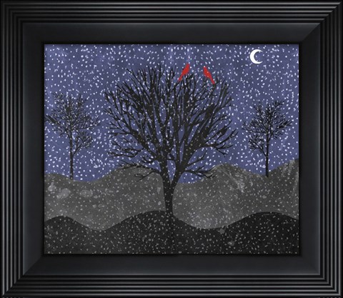 Framed Cardinals Print