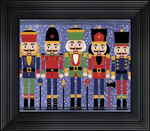 Framed Nutcracker Print
