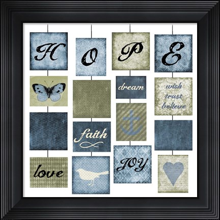 Framed Hope Print