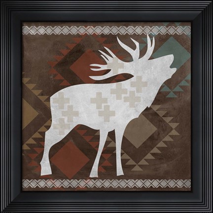 Framed Moose Print