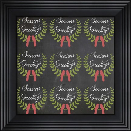 Framed Greetings Wrap Print