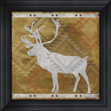 Framed Deer Print