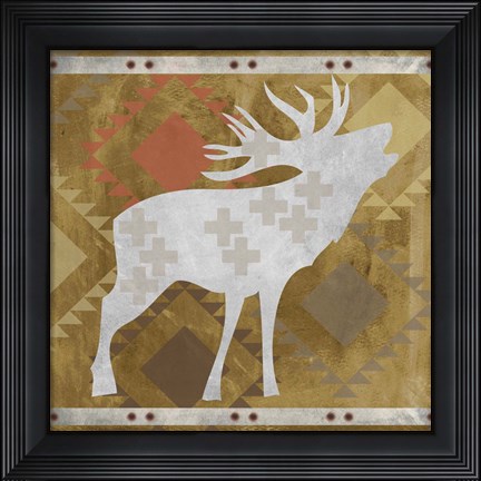 Framed Moose Print
