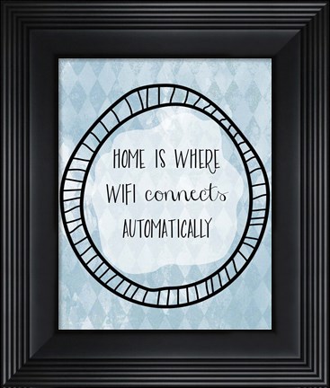 Framed Wifi Print