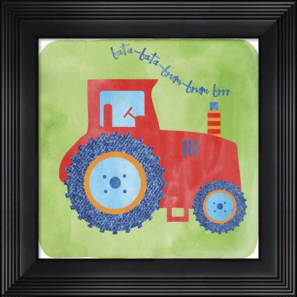 Framed Tractor Print