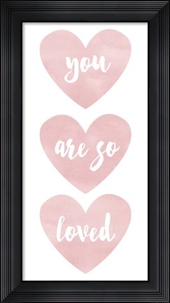 Framed Loved Print