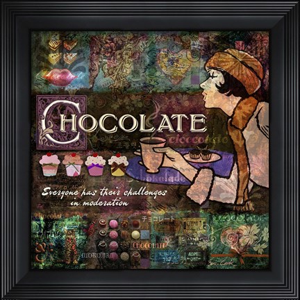 Framed Chocolate Print