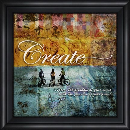 Framed Create Print