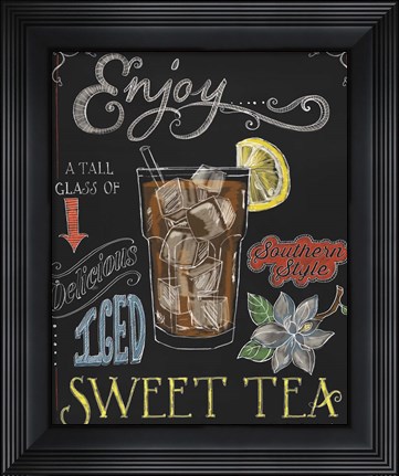 Framed Iced Tea Print